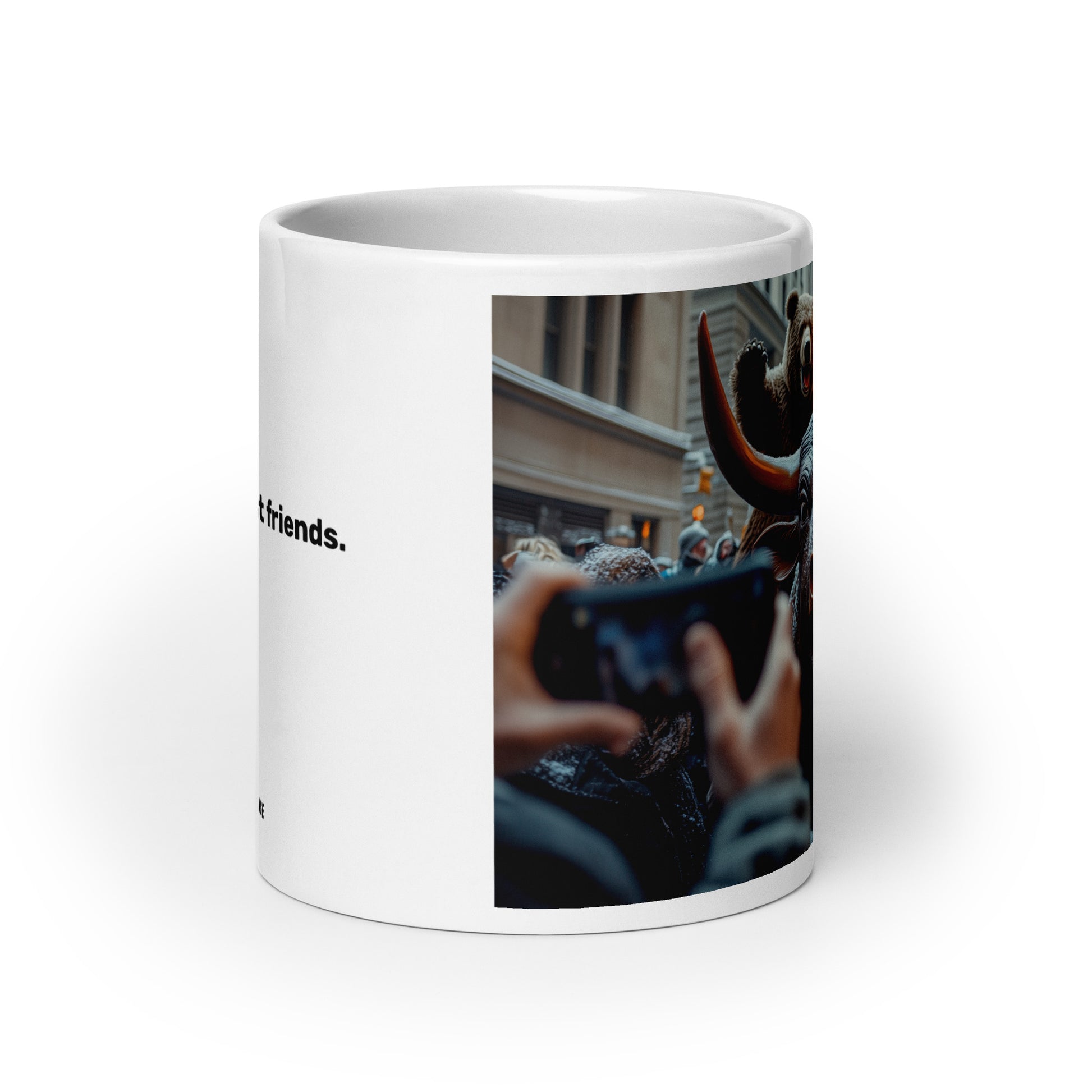 Stock market mug